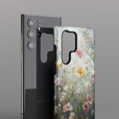 Misty Meadow Design Phone Case for Galaxy S series Phones