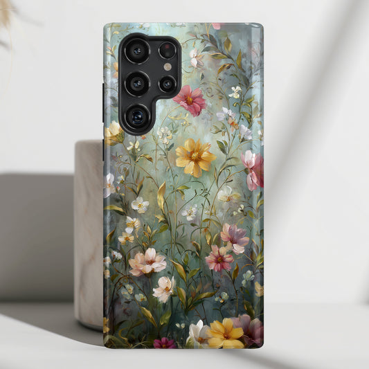 Misty Meadow Design Phone Case for Galaxy S series Phones
