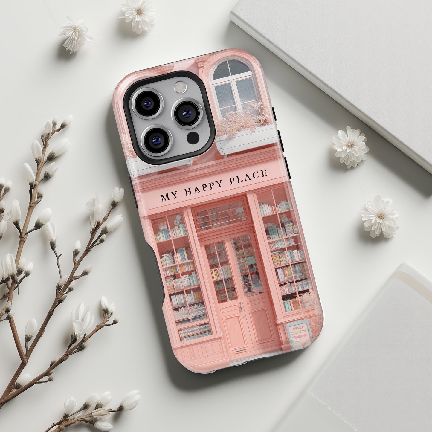 My Happy Place Design iPhone Case
