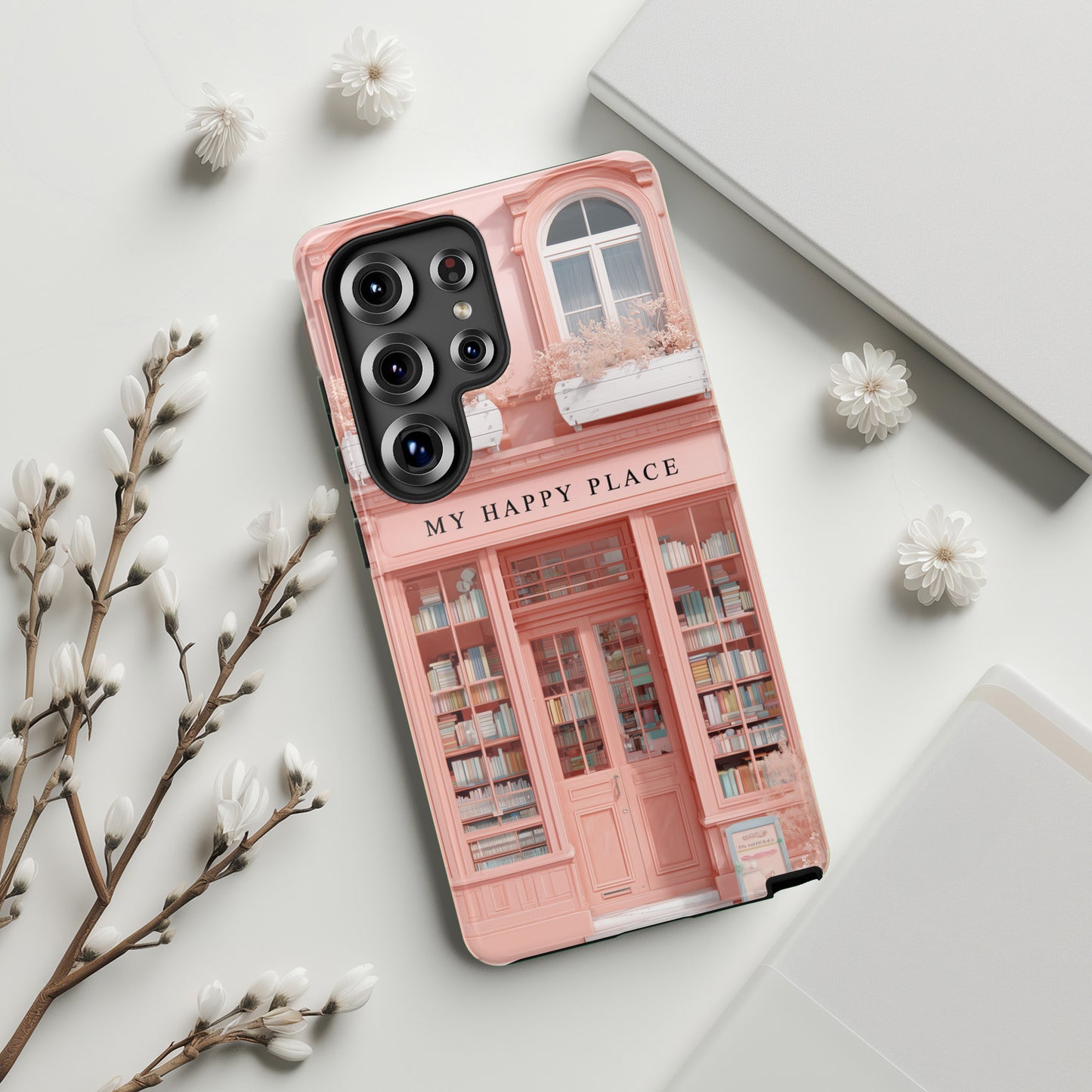 My Happy Place Design Phone Case for Galaxy S series Phones