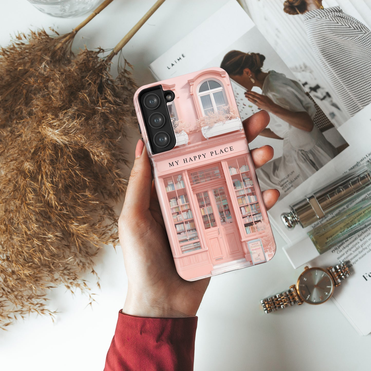 My Happy Place Design Phone Case for Galaxy S series Phones