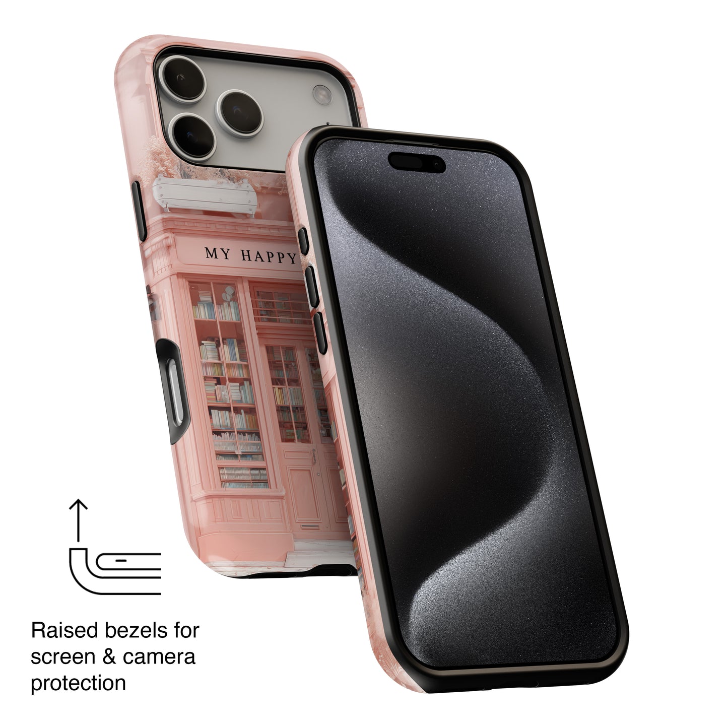My Happy Place Design iPhone Case