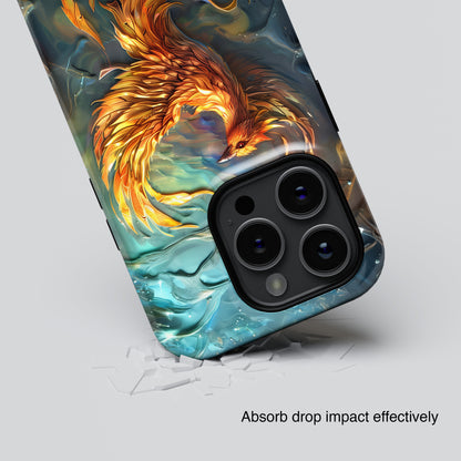 Mythical Phoenix Design iPhone Case