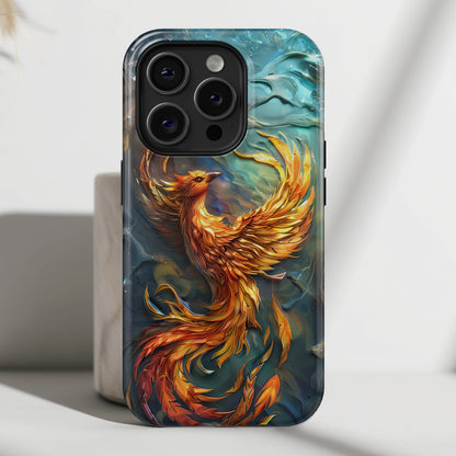 Mythical Phoenix Design iPhone Case