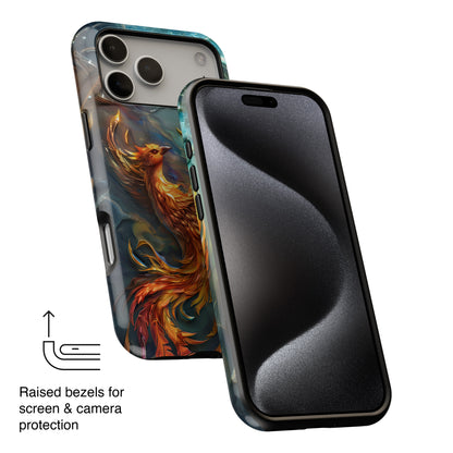 Mythical Phoenix Design iPhone Case