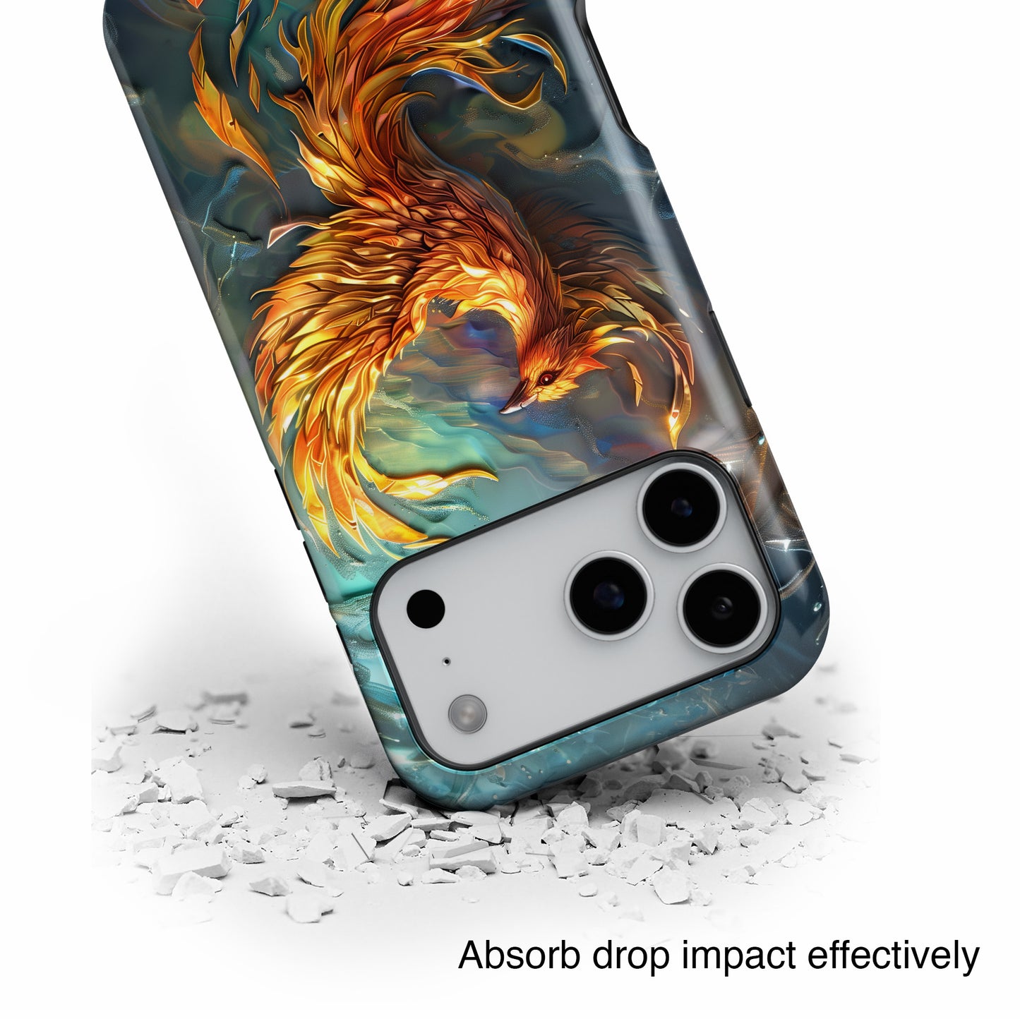 Mythical Phoenix Design iPhone Case