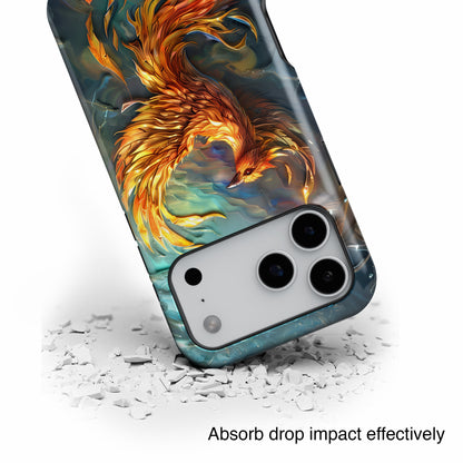 Mythical Phoenix Design iPhone Case