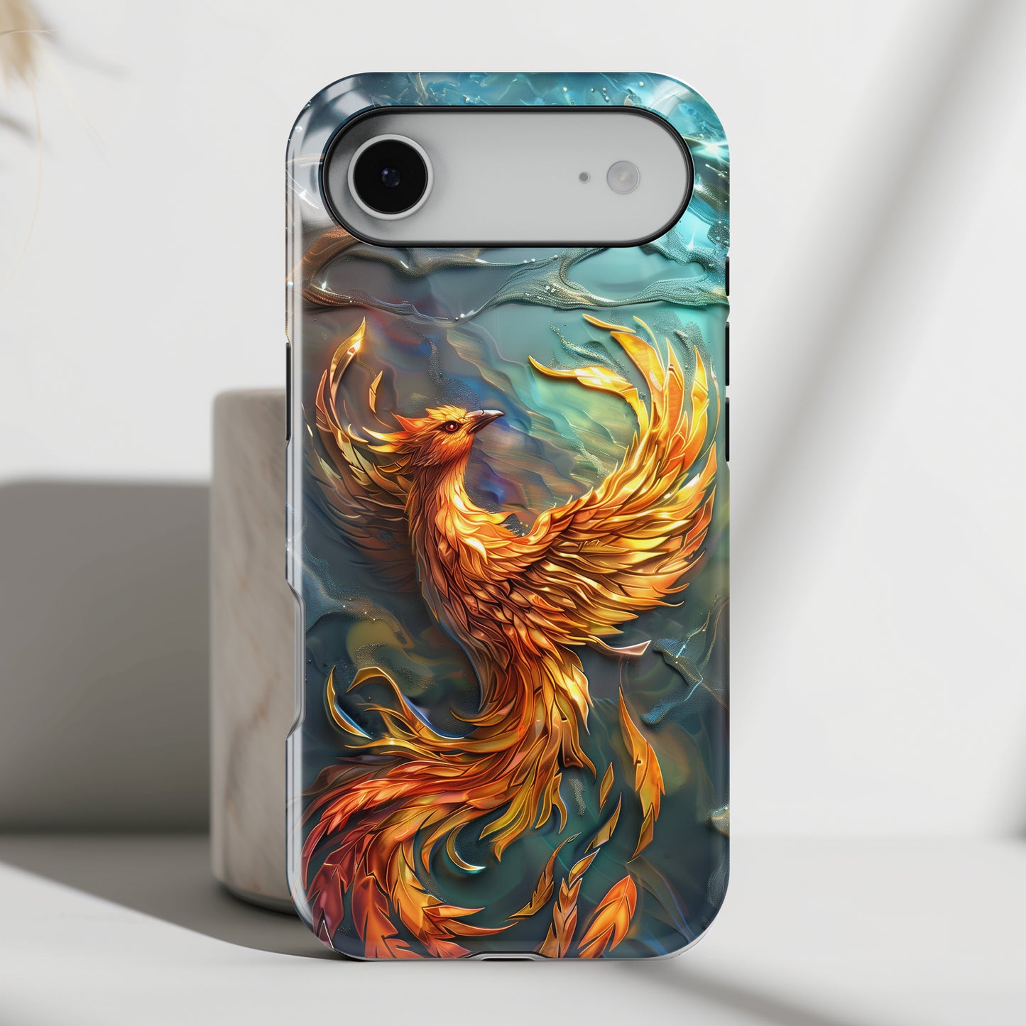 Mythical Phoenix Design iPhone Case
