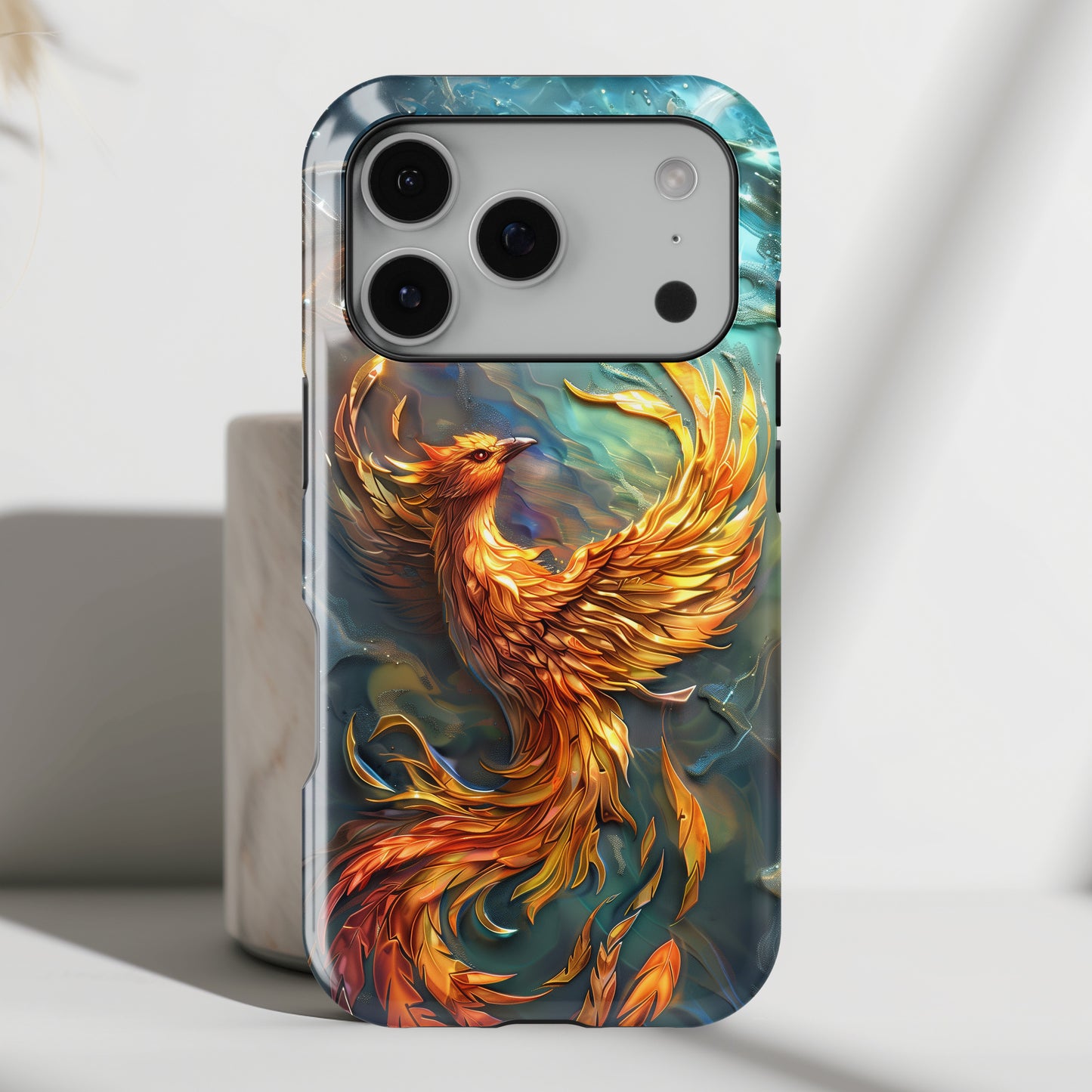 Mythical Phoenix Design iPhone Case