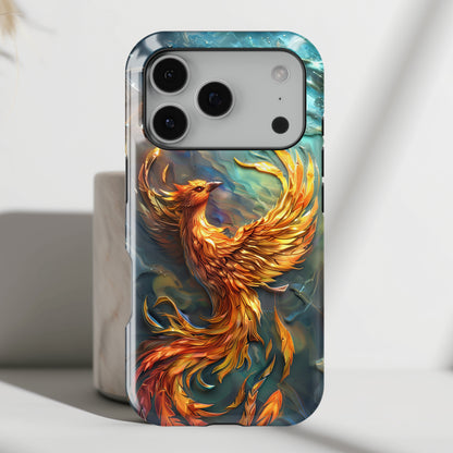 Mythical Phoenix Design iPhone Case