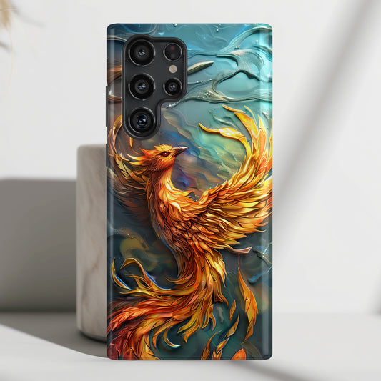 Mythical Phoenix Design Samsung Phone Case