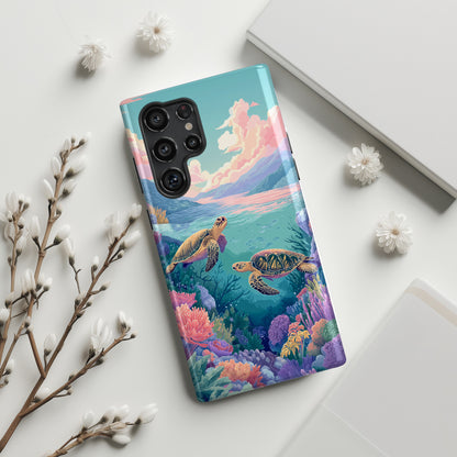 Ocean Bliss Design Phone Case for Galaxy S series Phones