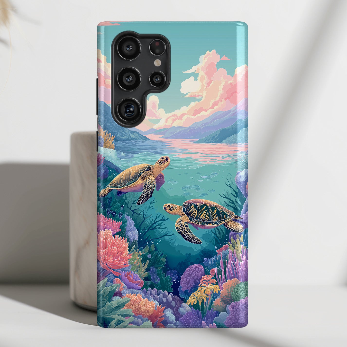 Ocean Bliss Design Phone Case for Galaxy S series Phones