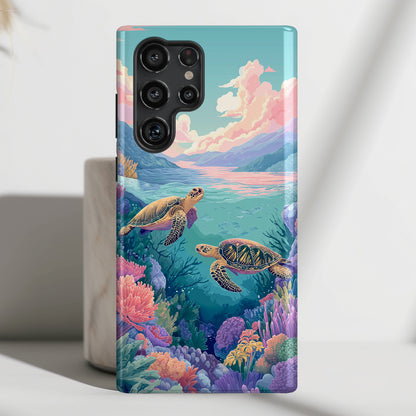 Ocean Bliss Design Phone Case for Galaxy S series Phones