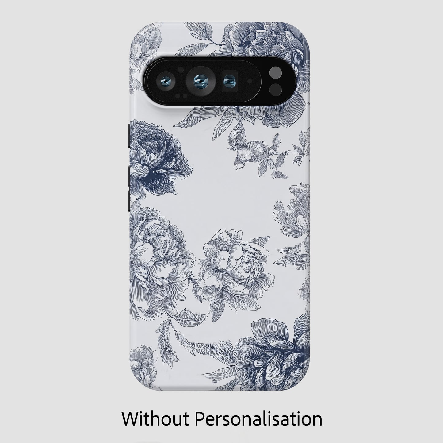 Personalisable Toile Floral Design Phone Case for Google Pixel