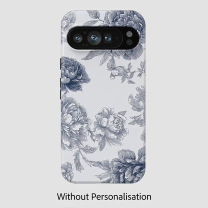 Personalisable Toile Floral Design Phone Case for Google Pixel