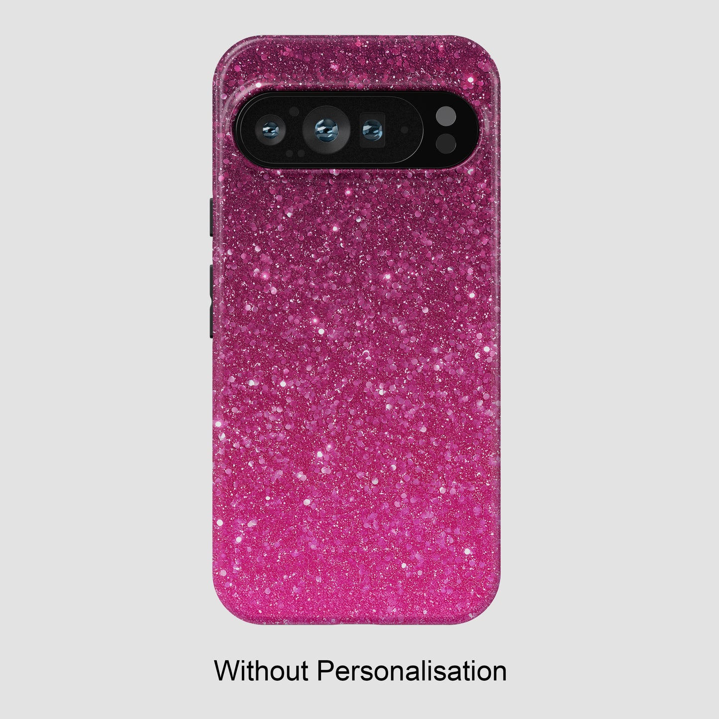 Personalisable Faux Red Glitter Design Phone Case for Google Pixel