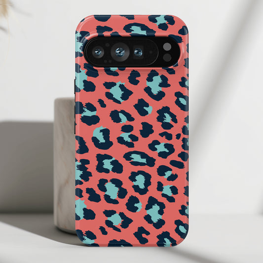 Pink Leopard Pattern Design Phone Case for Google Pixel