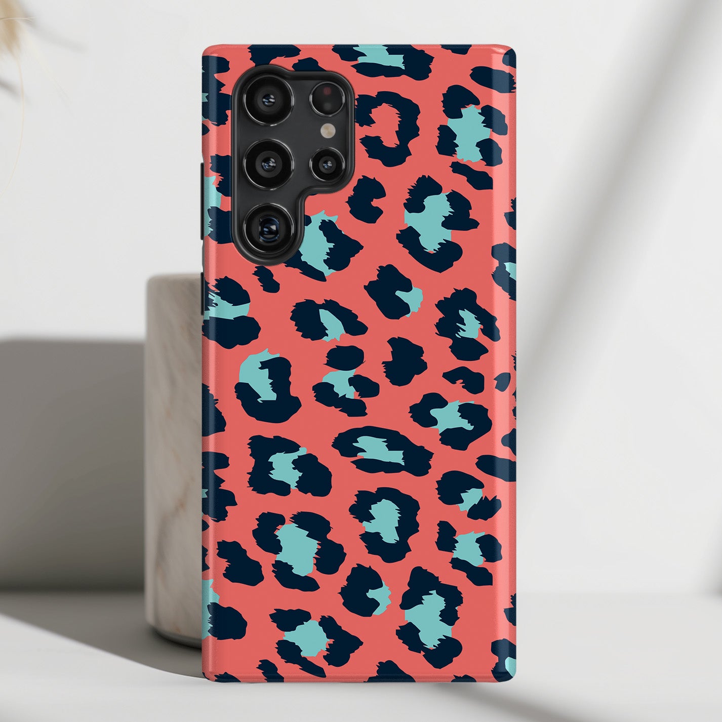 Pink Leopard Pattern Design Case for Galaxy S series Phones – SigCase