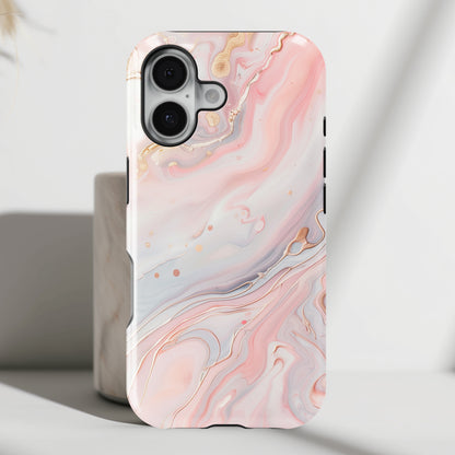 Luxury Pink Marble Case for iPhone