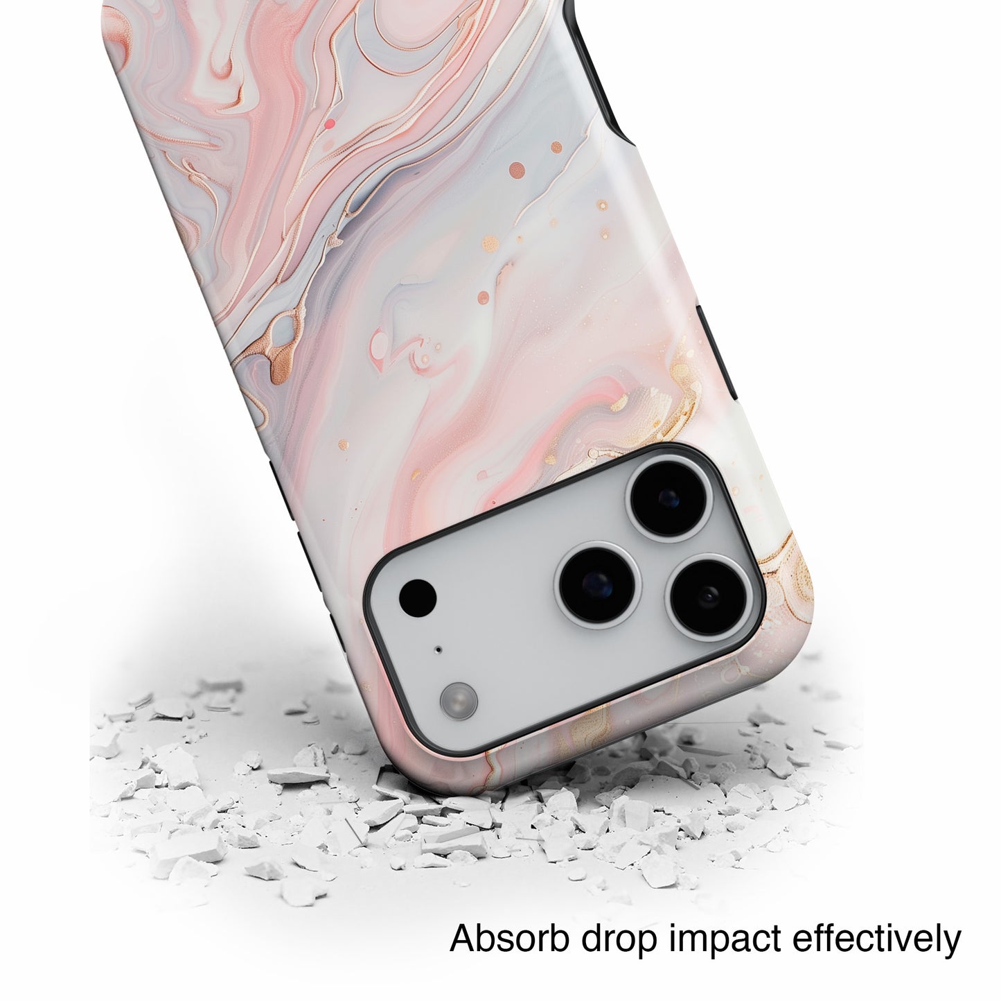 Luxury Pink Marble Case for iPhone