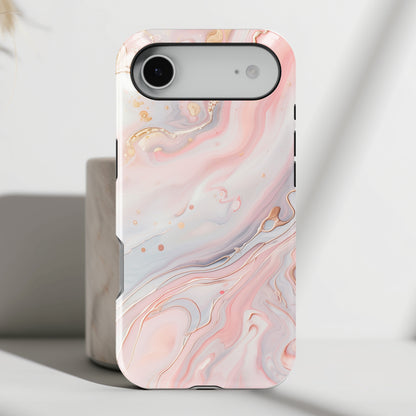 Luxury Pink Marble Case for iPhone
