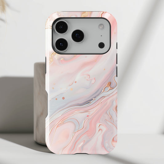Luxury Pink Marble Case for iPhone