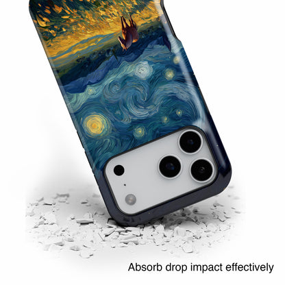 Prairie Nocturne Design iPhone Case