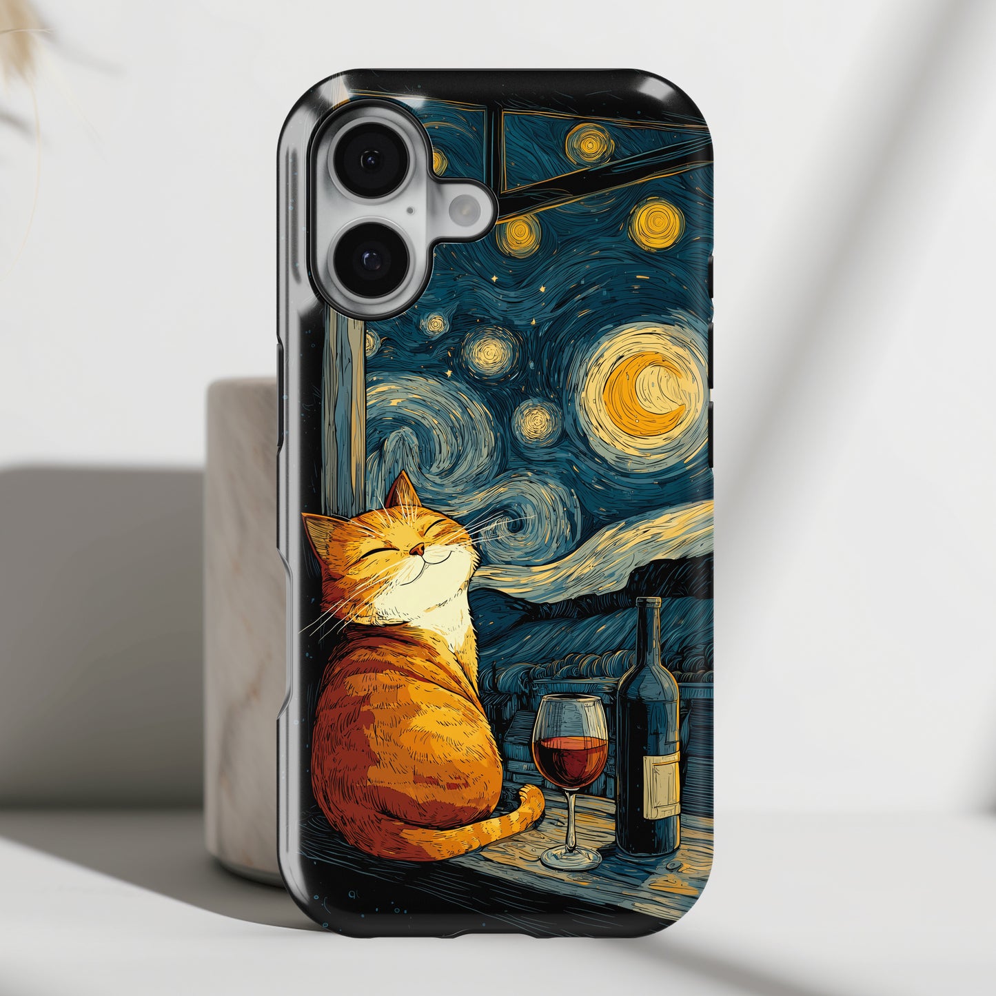 Purrfect Evening Design iPhone Case