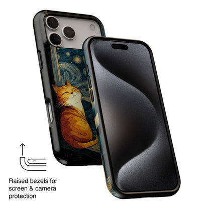 Purrfect Evening Design iPhone Case
