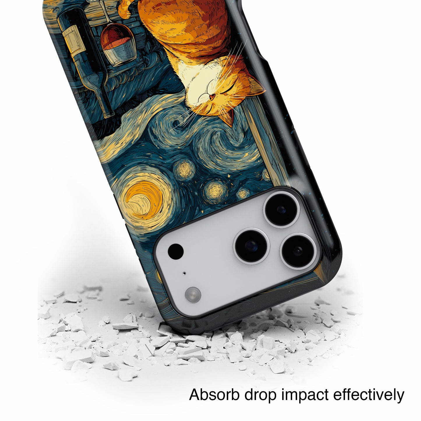 Purrfect Evening Design iPhone Case