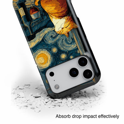 Purrfect Evening Design iPhone Case