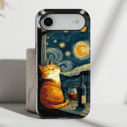 Purrfect Evening Design iPhone Case