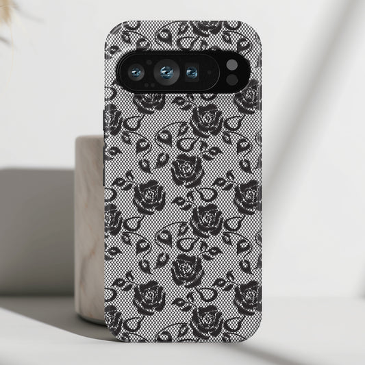 Retro Floral Lace Design Phone Case for Google Pixel