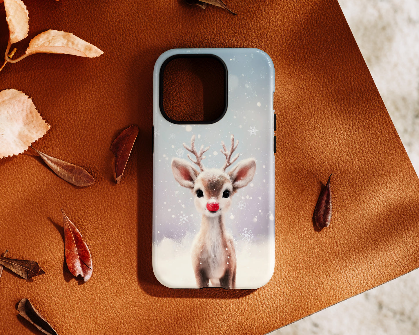 Rudolph’s Glow Design iPhone Case