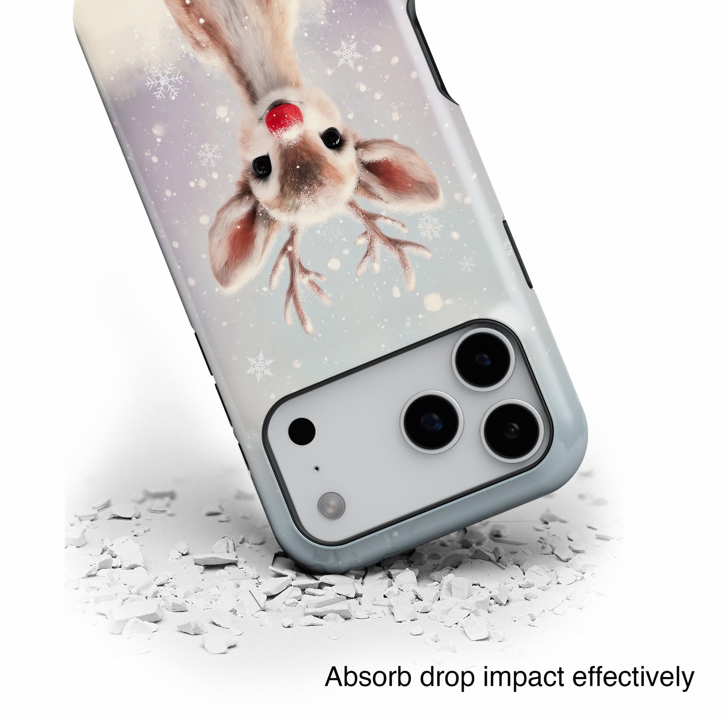 Rudolph’s Glow Design iPhone Case