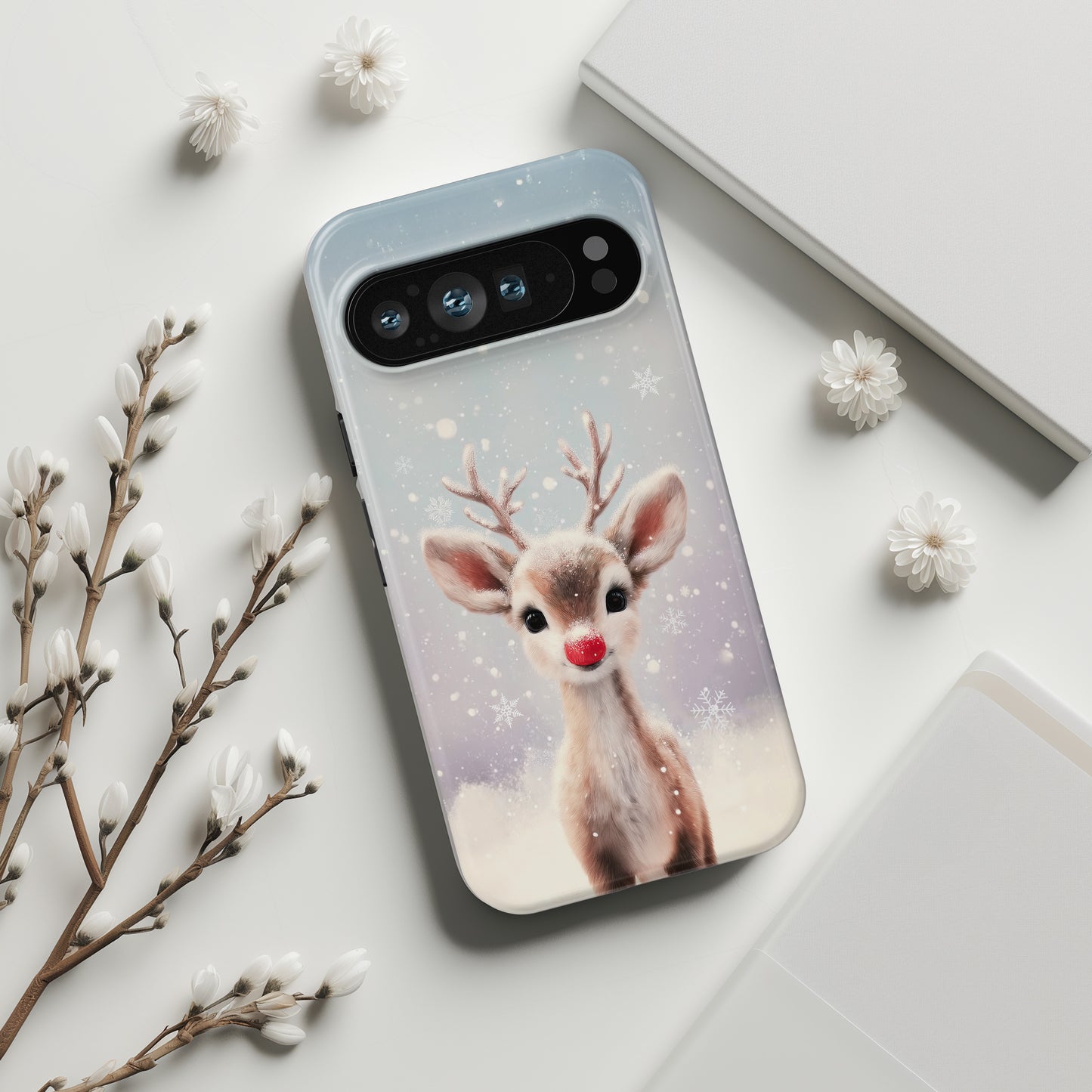 Rudolph’s Glow Design Phone Case for Google Pixel