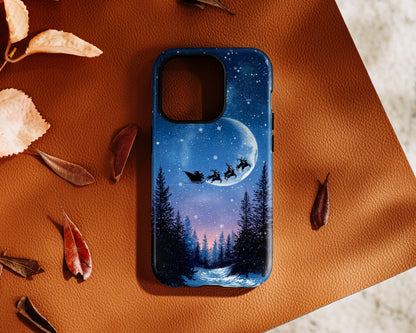 Santa’s Flight Design iPhone Case