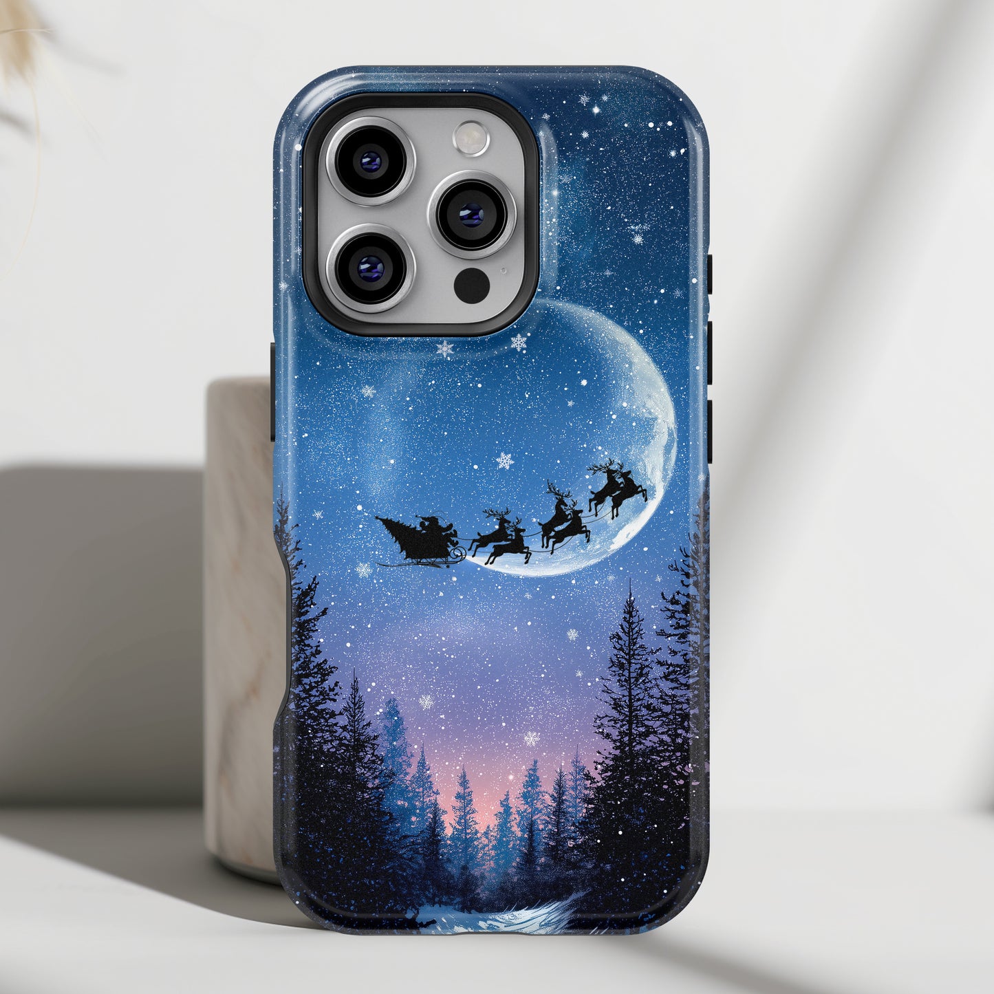 Santa’s Flight Design iPhone Case