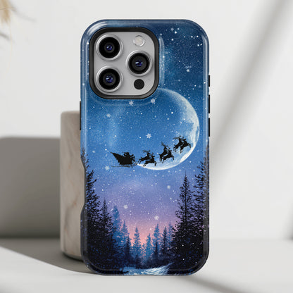 Santa’s Flight Design iPhone Case