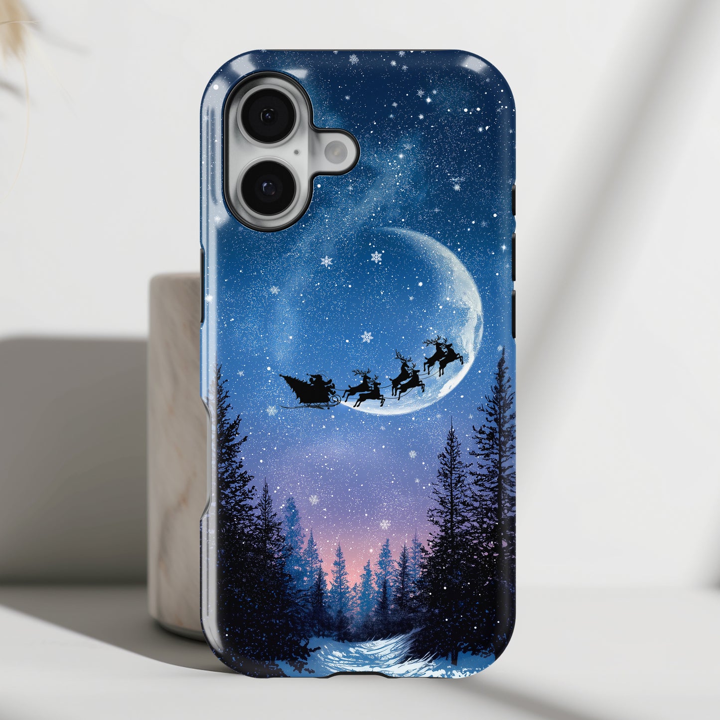 Santa’s Flight Design iPhone Case