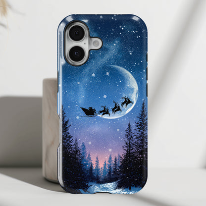 Santa’s Flight Design iPhone Case