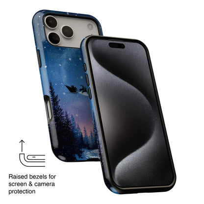 Santa’s Flight Design iPhone Case