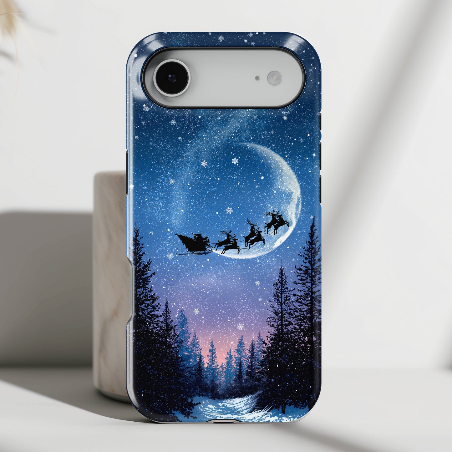 Santa’s Flight Design iPhone Case