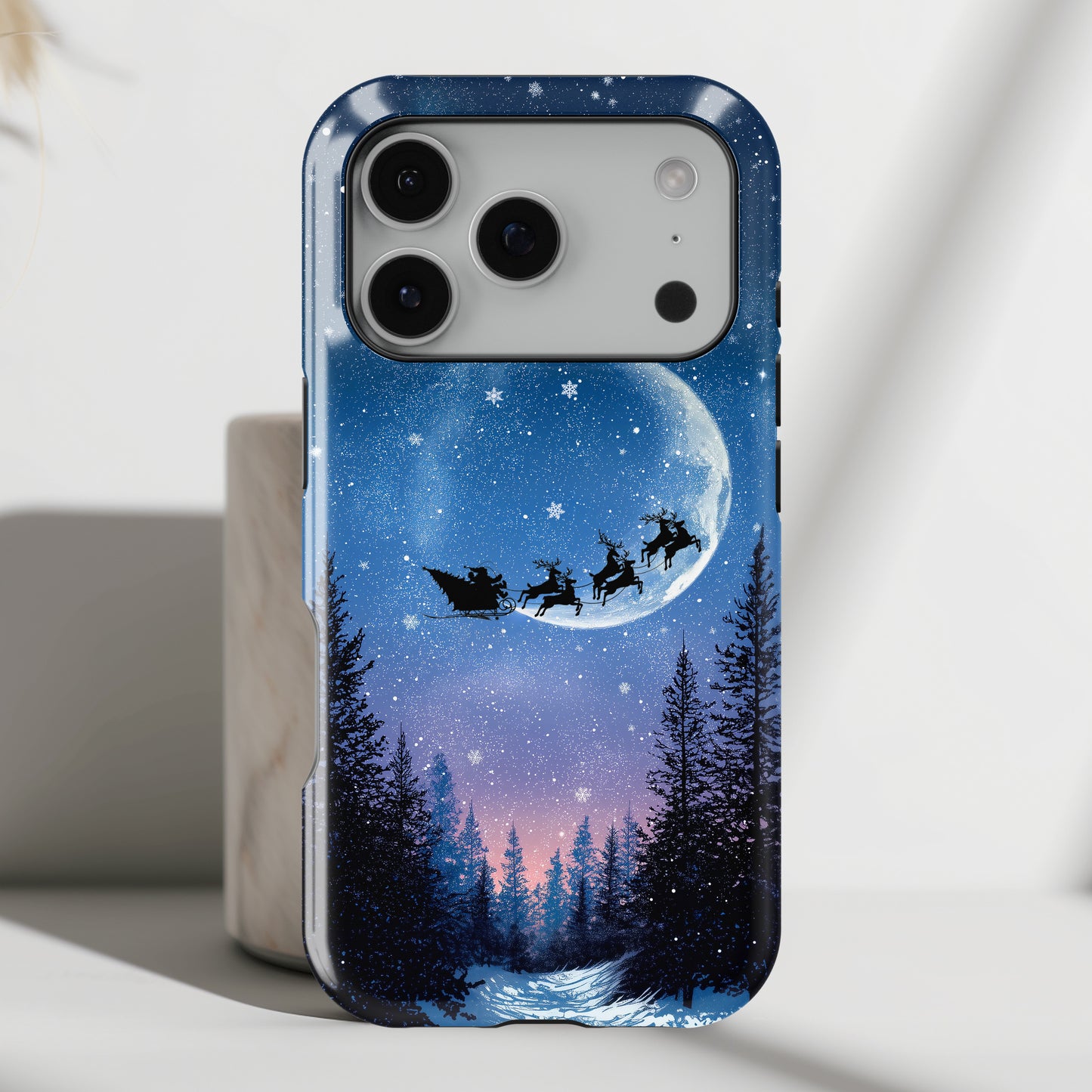 Santa’s Flight Design iPhone Case