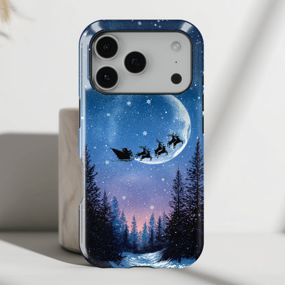 Santa’s Flight Design iPhone Case