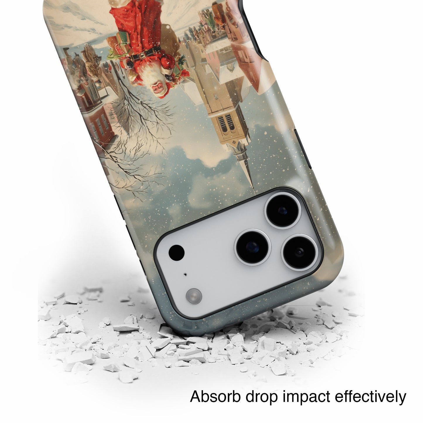 Santa’s Stroll Design iPhone Case