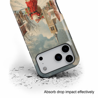 Santa’s Stroll Design iPhone Case