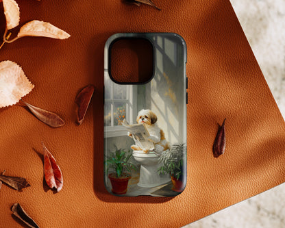 Serious Business (Shih Tzu) Design iPhone Case