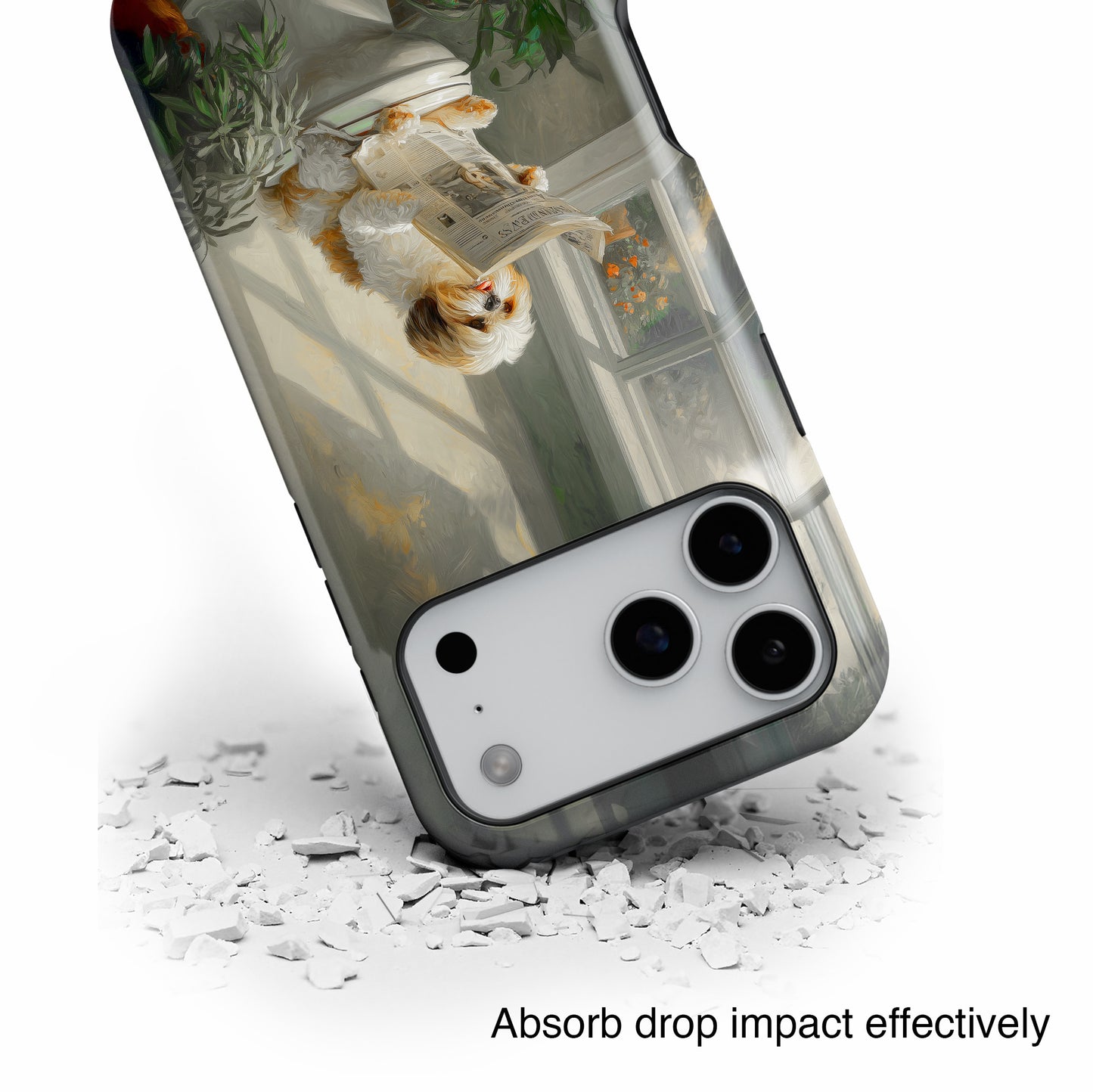 Serious Business (Shih Tzu) Design iPhone Case